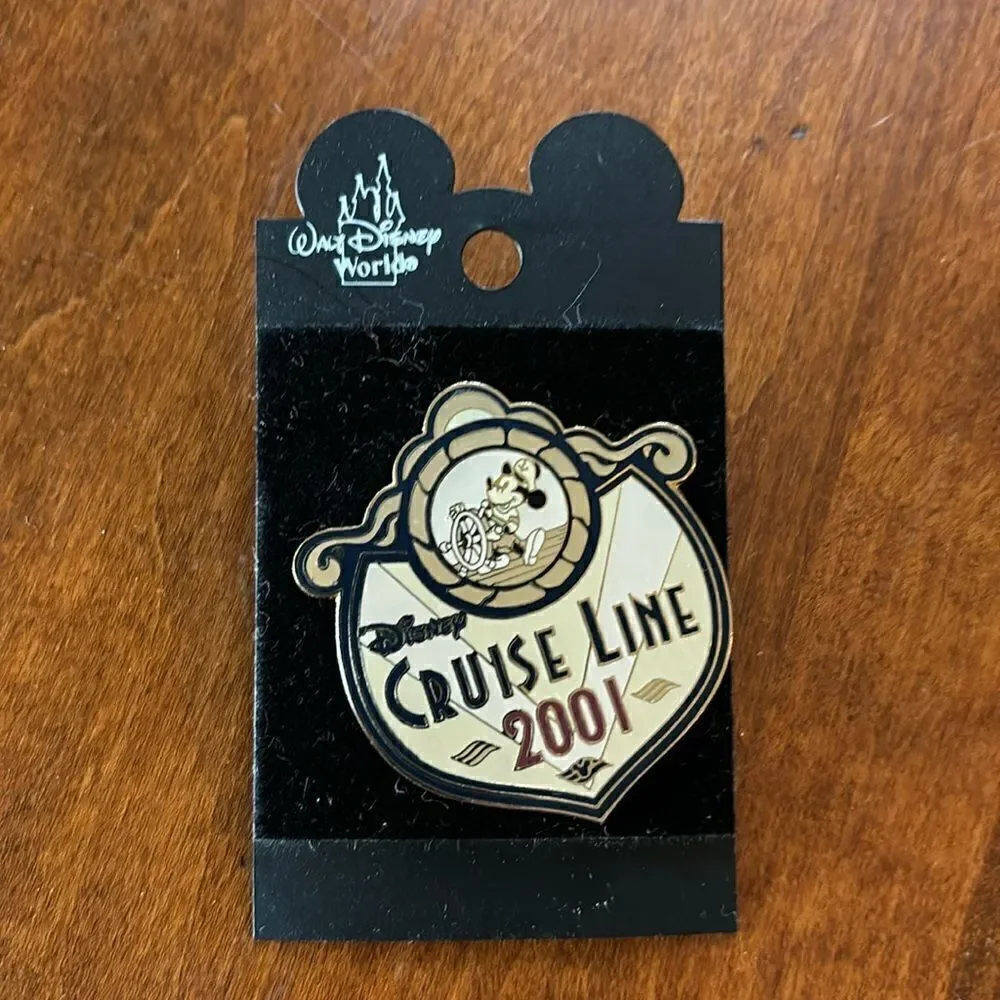 Mickey Mouse Steamboat Willie, Disney Cruise Line 2001 Pin
